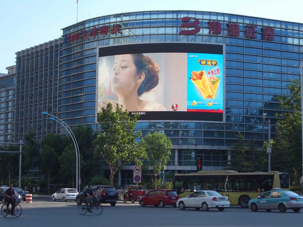 Waterproof Outdoor P10 Full Color LED Advertising Display Screen