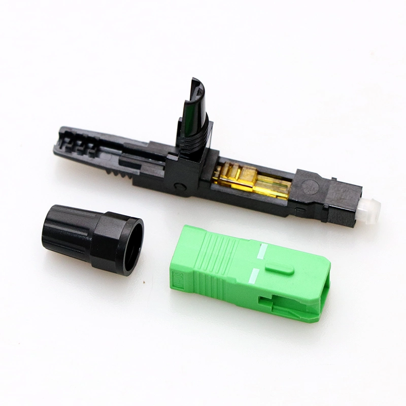 2020 FTTH Sc APC Quick Connector Fiber Optic Fast Connector for Cable