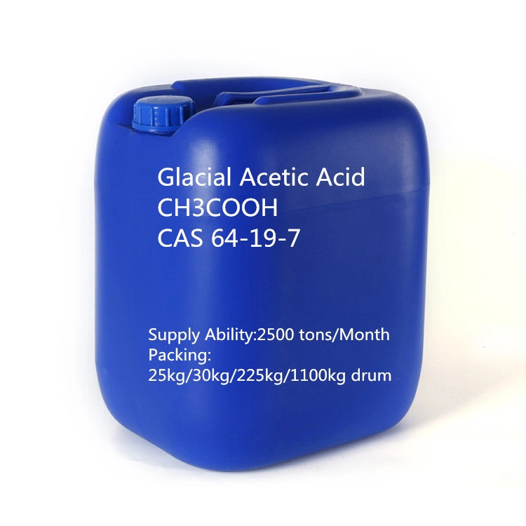 Acetic Acid Manufacturing Process CAS 64-19-7 Industrial Glacial Acetic Acid