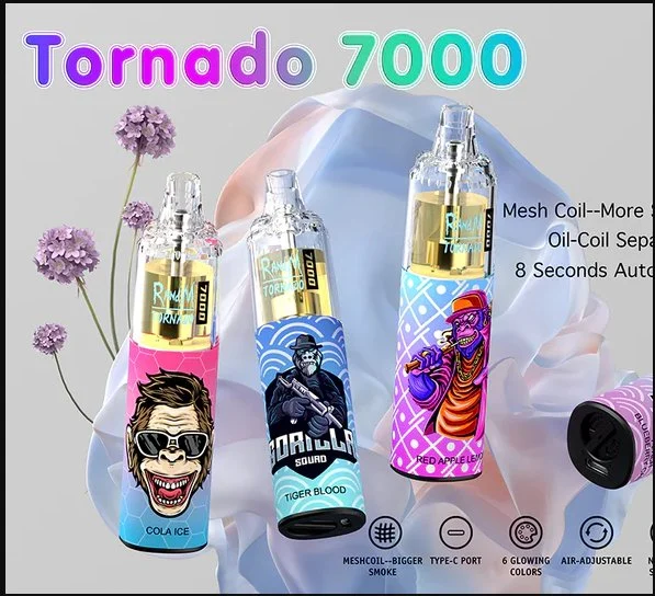 L'origine Randm 7000 Vape Pod gros appareil jetable