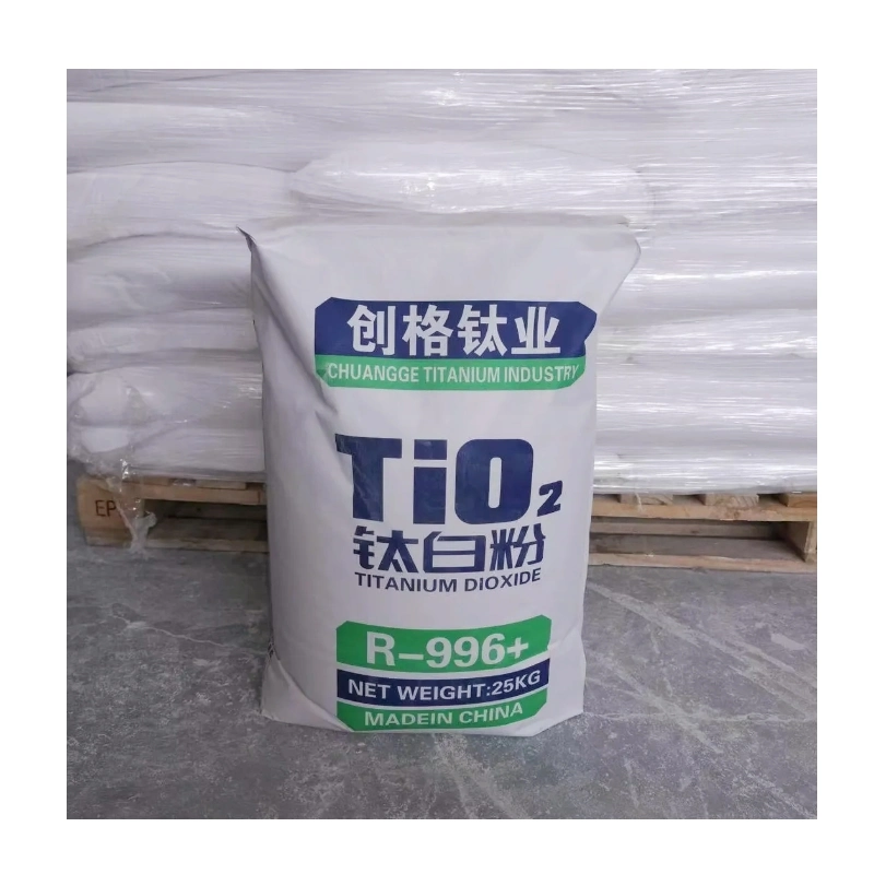 Rutile Titanium Dioxide R-996 Multi-Functional White Pigment with Low Price and Good Quality Is Used for Building Indoor and Outdoor Coatings and Plastic Produc