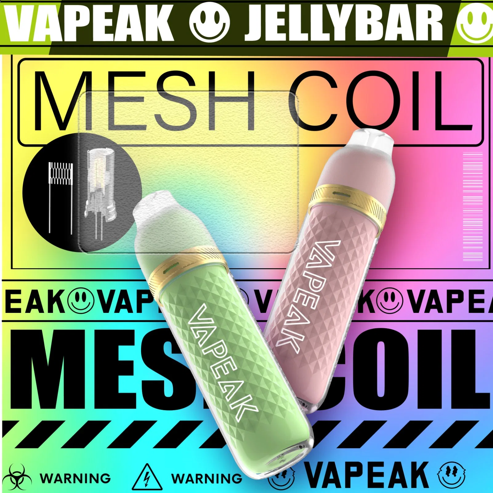 Wholesale Mesh Coil Vapes Disposable Vape Pen Electronic Cigarette Atomizer with 3500puffs