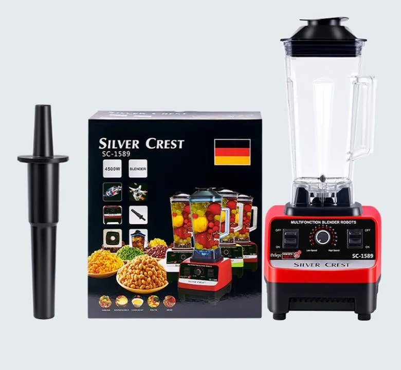 Silver Crest Yam Food Blender Silver Crest Juicer Silver Crest Molinillo Silver Crest Blender 4500W Mezclador Cocina Plata de buena calidad Crest Blender Comercial