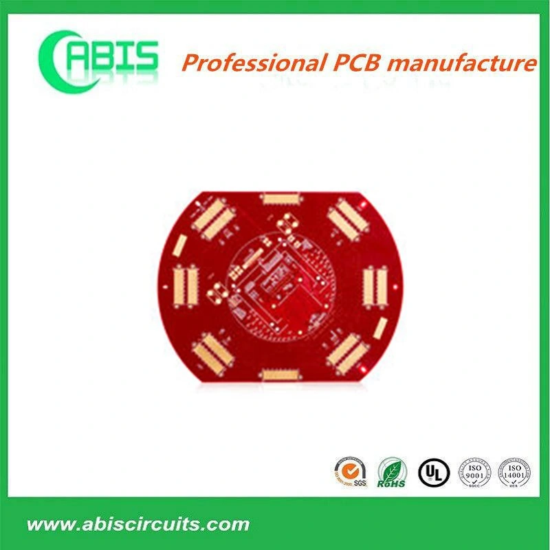 PCB rojo 94V0 electrónico PCBA Esquema PCB Diseño PCB circuito Diseño