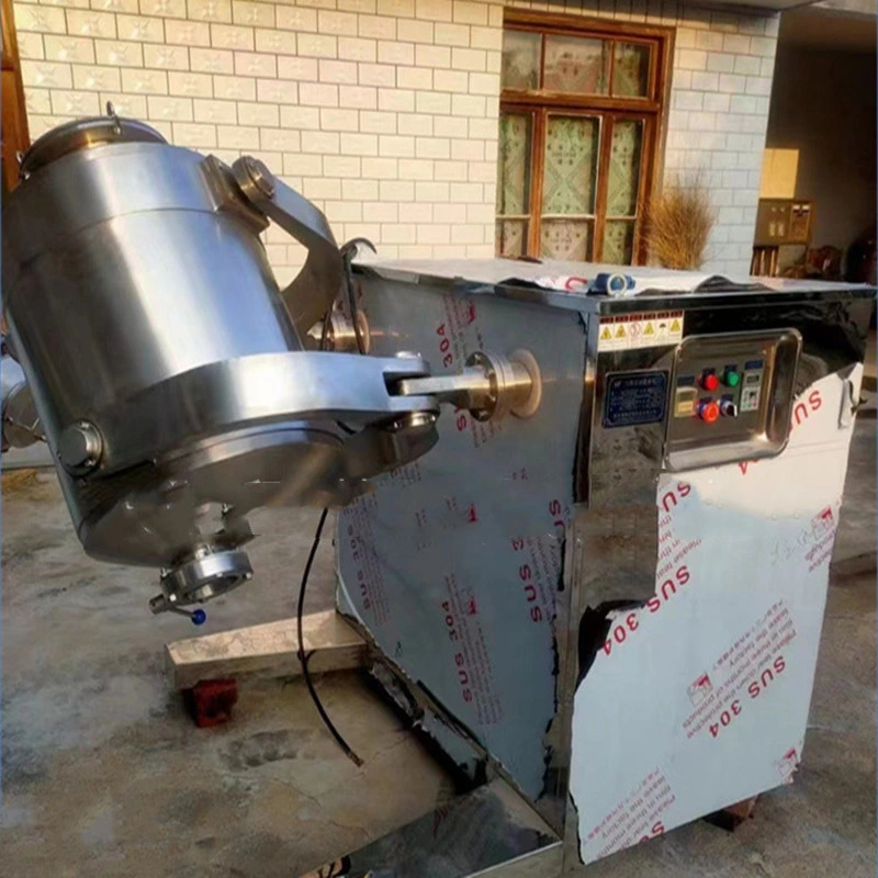 Used 3D Stainless Steel Dry Powder High-Speed Mixing Machine