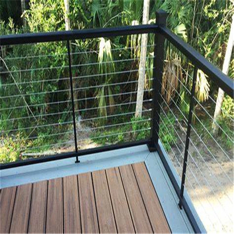 Stainless Steel Wire Cable Railing / Balustrade / Handrail Glass Railing / Balustrade / Handrail