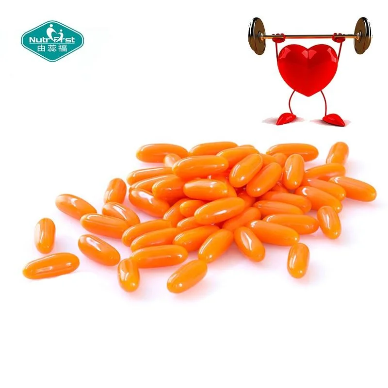 Nutrifirst Absorption Fat Soluble Coq10 Coenzyme Q10 Ubiquinol Antioxidant Supplier for Heart Health Soft Gel