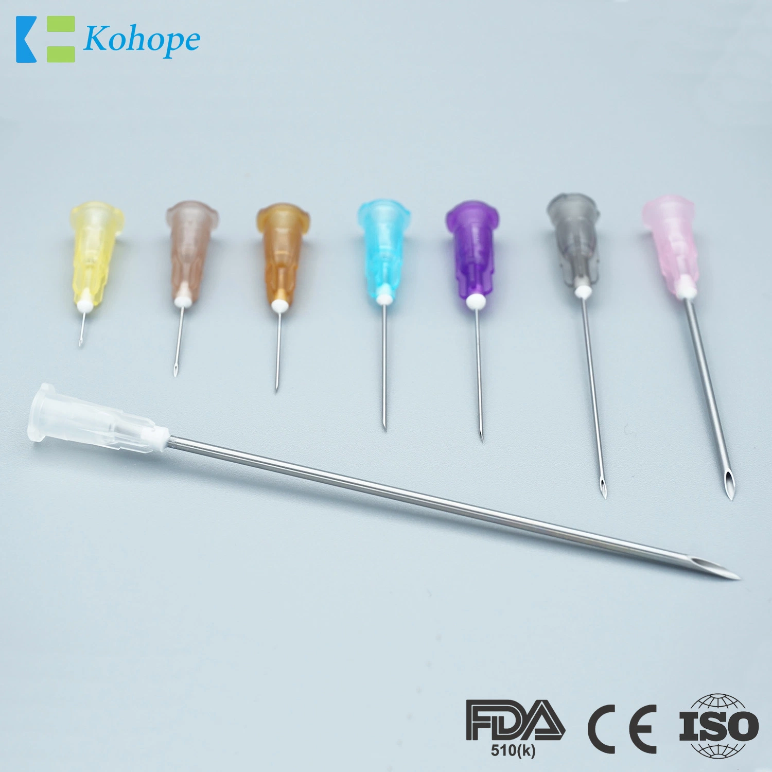 Fine, Sharp, Smooth, Full Size OEM/ODM Blister/PE Bag/in Bulk FDA Syringe Needle