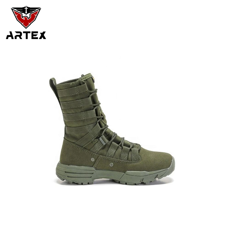 Outdoor Hiking Hunting Hiking Green Combat Shoes Sports Tactical Boots