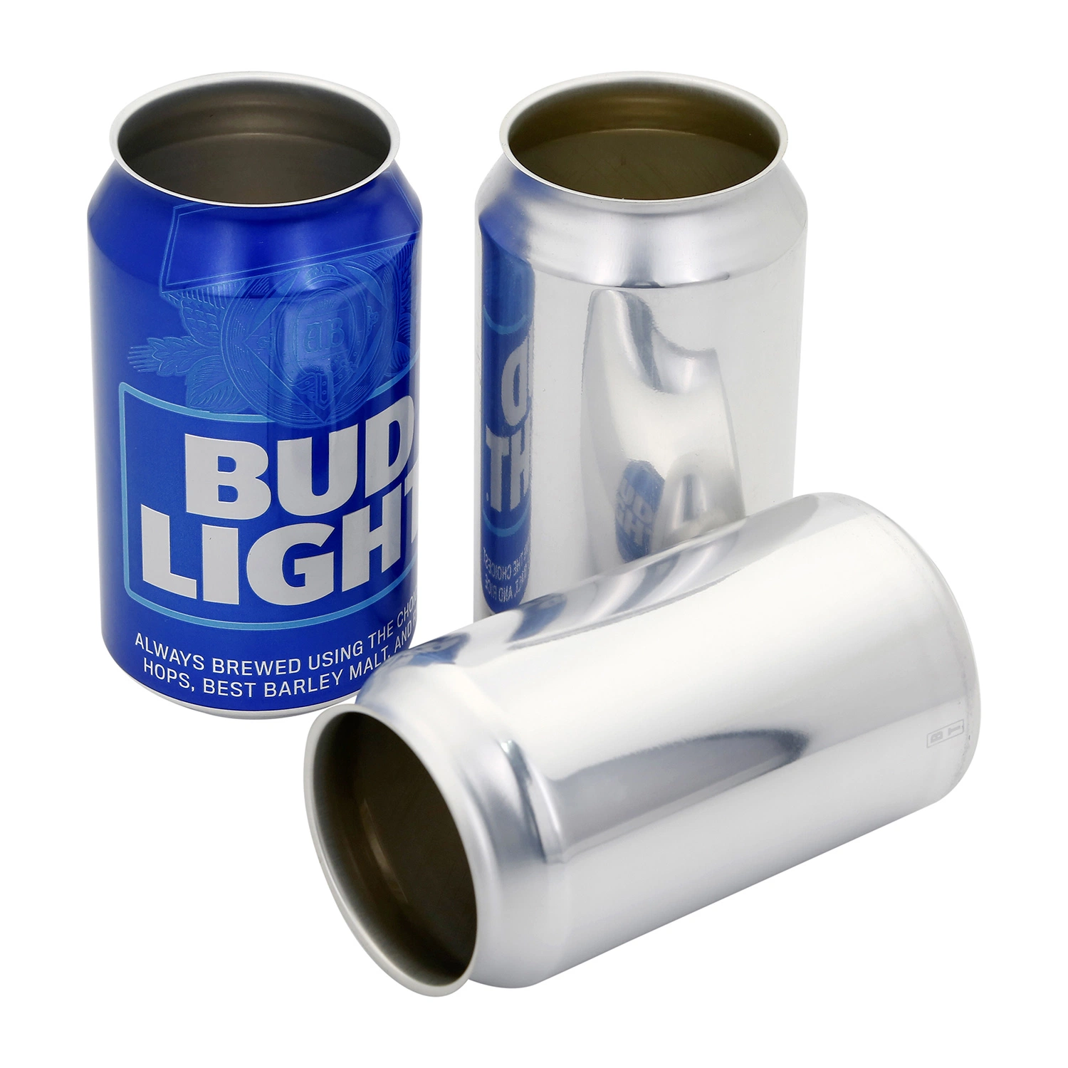 Comercio al por mayor elegante de aluminio de latas de soda estándar /Estaño Abre Fácil 2 piezas de aluminio de 355 ml Latas de cerveza