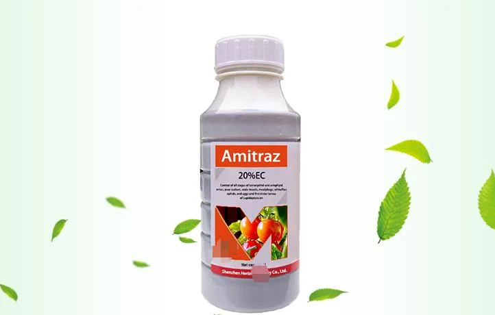 Los proveedores de China la agricultura orgánica Natural insecticida verduras tomate Árboles Frutales Insecticida de Contacto 20% Precio de 12,5 Ce Amitraz