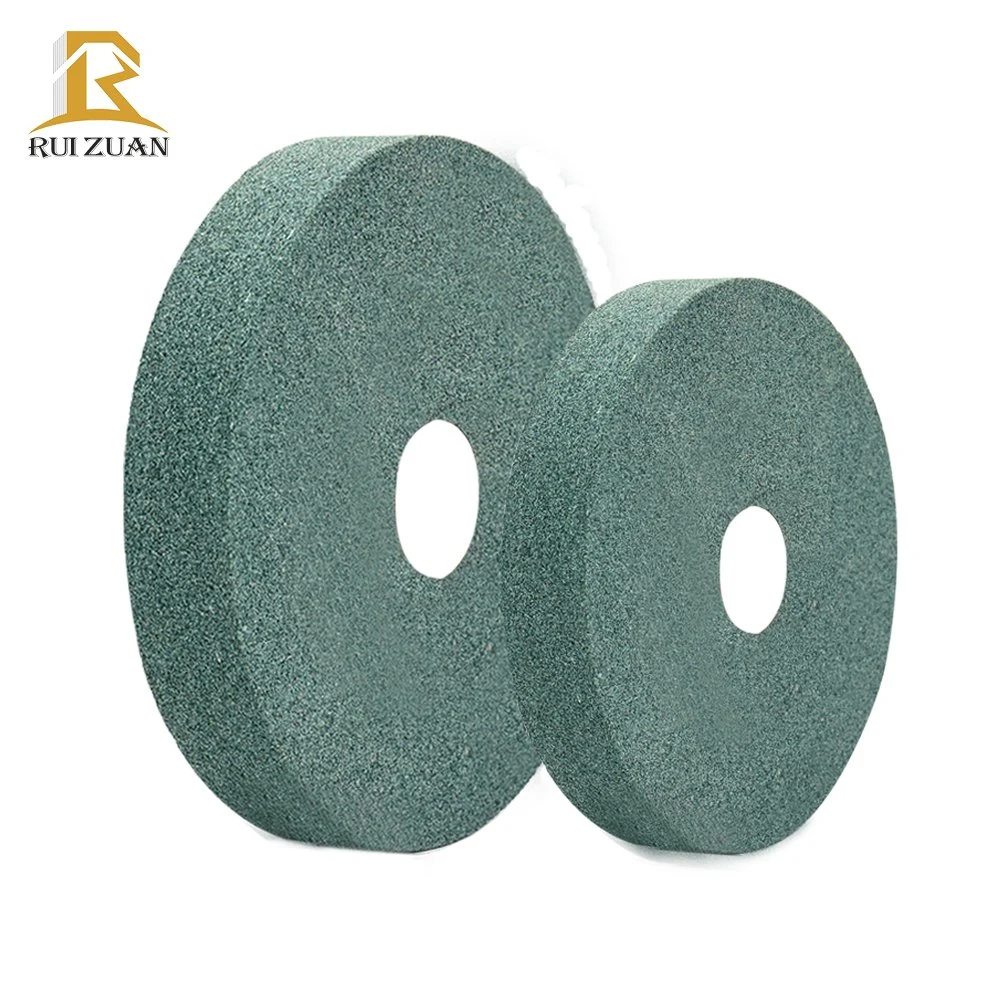 Abrasive Vitrified Ceramic Aluminum Oxide Corundum Green Silicon Carbide Grinding Wheel for Cast Iron Non-Ferrous Metals Carbide