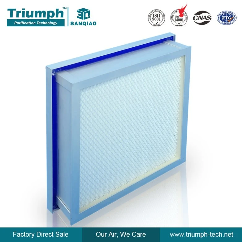 H13/H14/U15 Gel Seal HEPA Air Partical Filter HEPA Efficiency Filter for Pharmaceutical