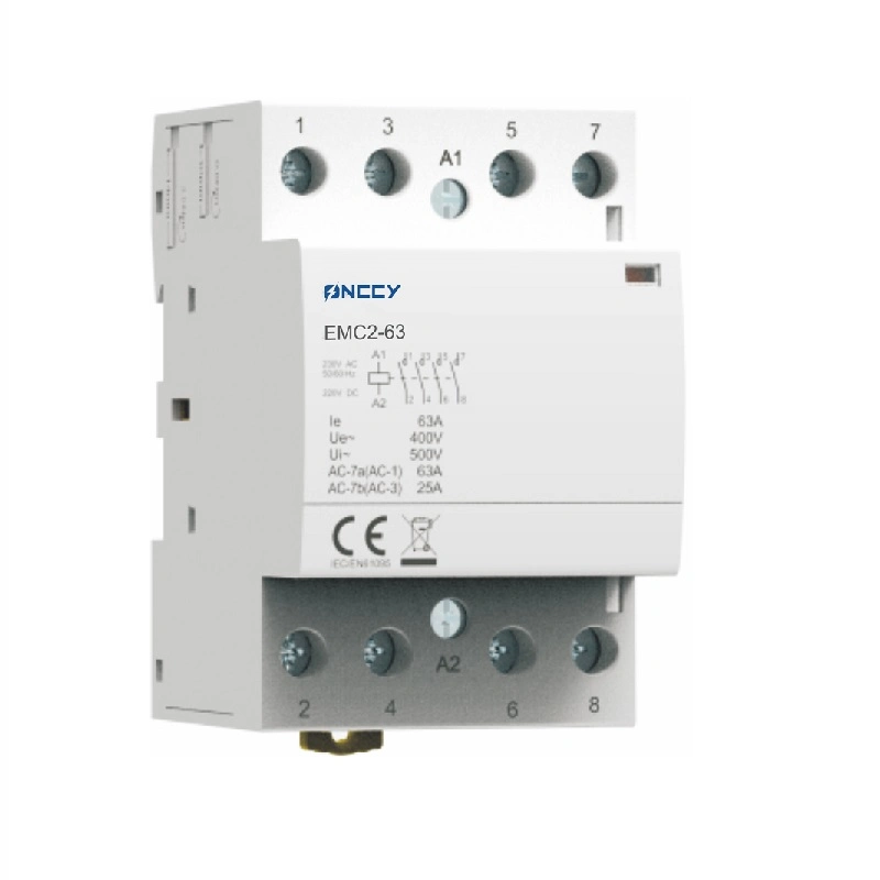 Los módulos de 2 3vacío Modular eléctrica 32A-63A 230V AC/DC el contactor