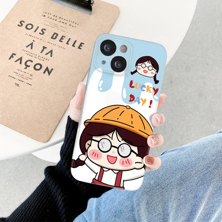 New DIY Customozed Printing Cartoon Pattern Silicone Phone Case for iPhone X for iPhone Xr for iPhone 7/8 Plus