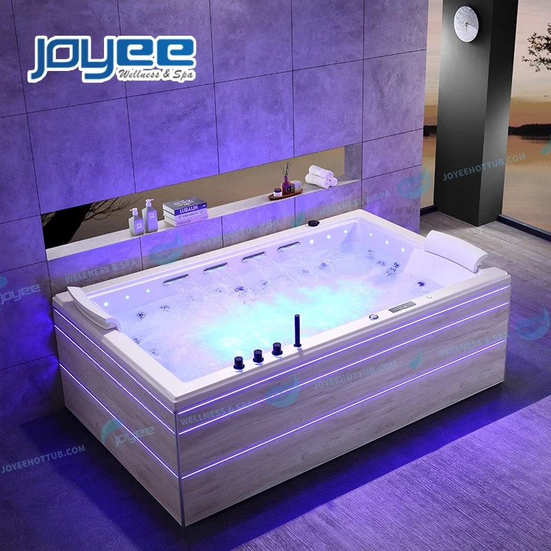 Joyee Deluxe Couple Soaking Tub Shower Faucet Combo Massage SPA Bath