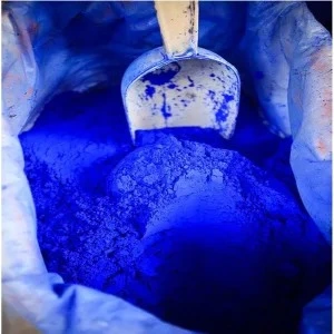 Organic Inorganic Colored Powder Ultramarine Blue CAS No 57455-37-5 Laundry Grade Pigments