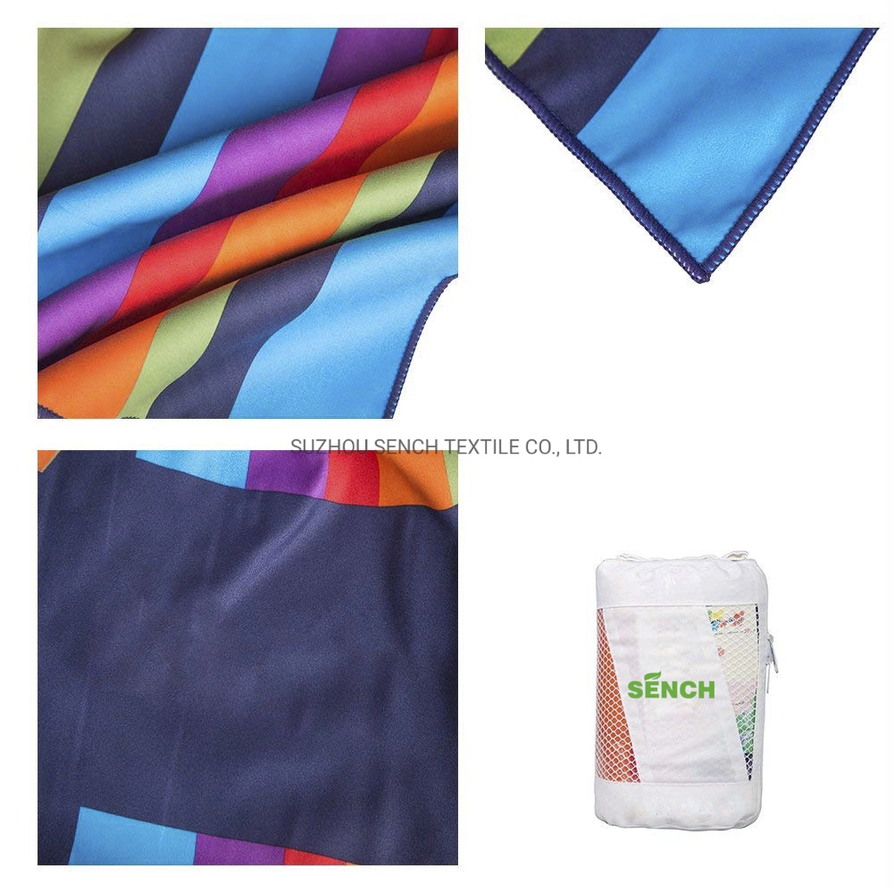 Microfiber Absorbent Towel Beach Towel Made in China