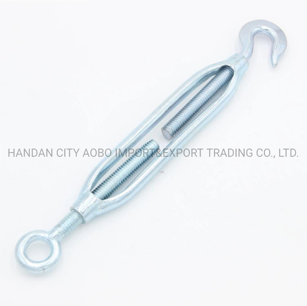 DIN1480 Galvanized Drop Forged Eye Hook Turnbuckle