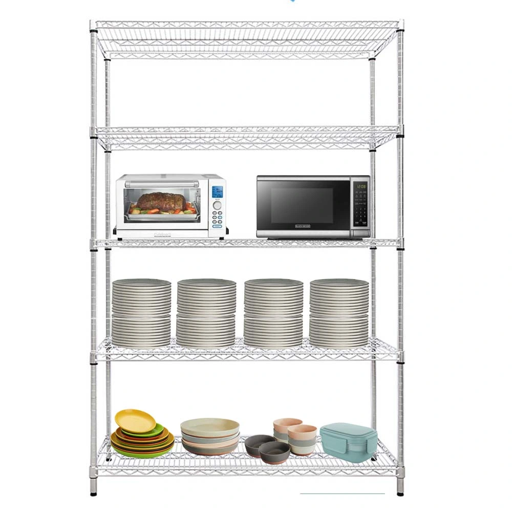 Heavy Duty Chrome Plated Wire Retail Stores Display Rack