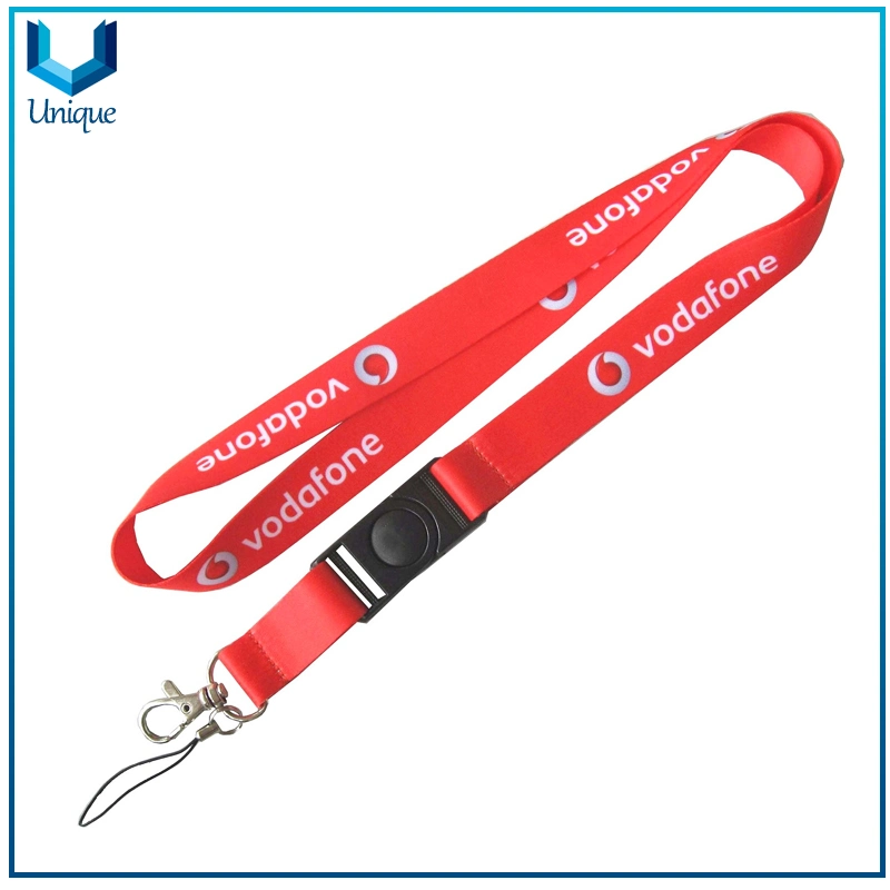 Wholesale OEM Blank Sublimation Polyester Nylon Plain Cheap Personalized Custom Logo Printed Lanyard