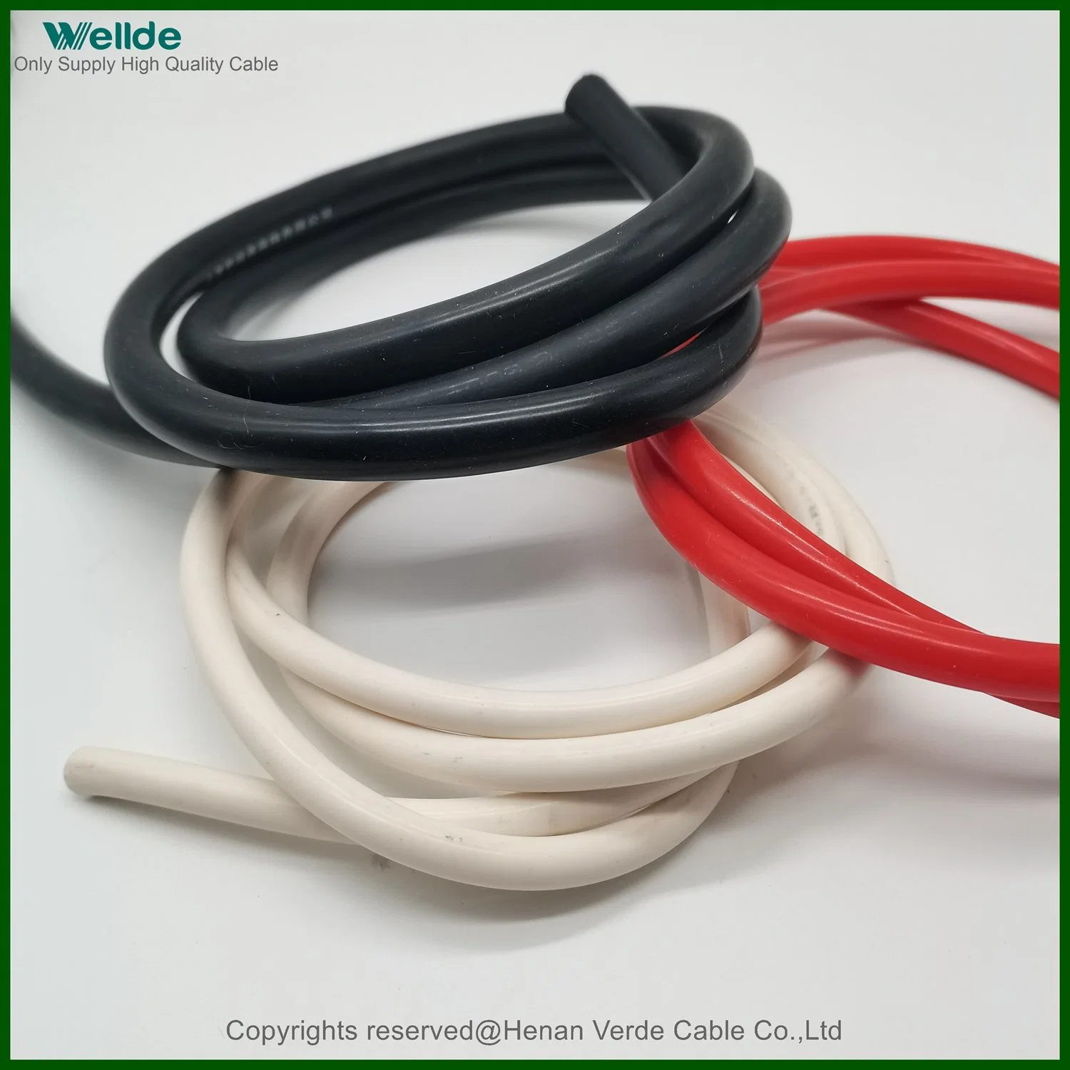 Ignífugo Flexible Cable Calefacción cable de silicona de alta temperatura