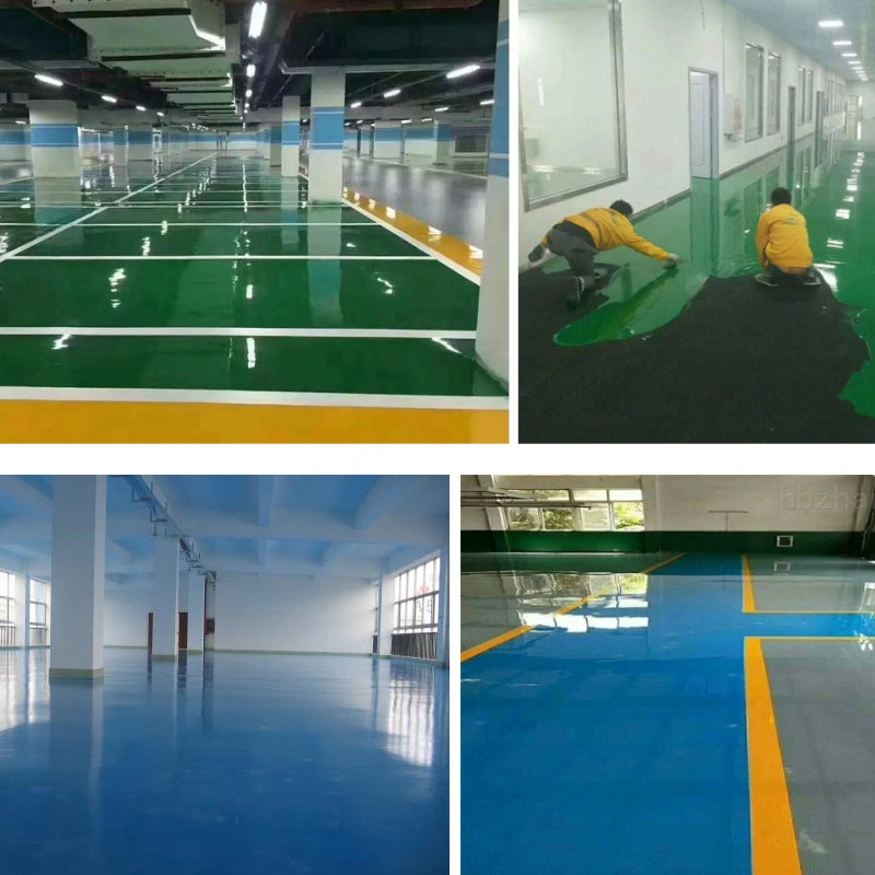 Yellowish Transparent Liquid Epoxy Floor Paint Polyamide 115A with Excellent Toughness