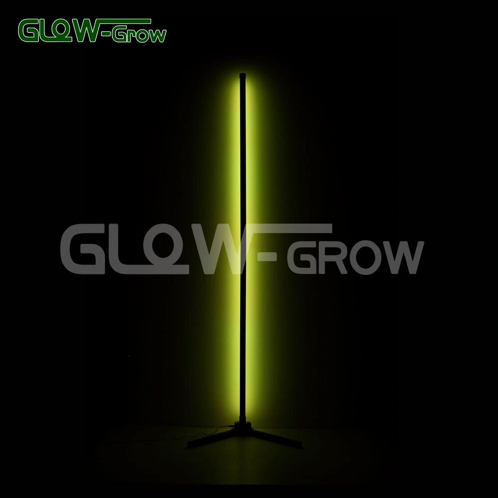 Smart RGBW LED Music Sync Colorful Corner Floor Lamp Light with Tuya Alex System