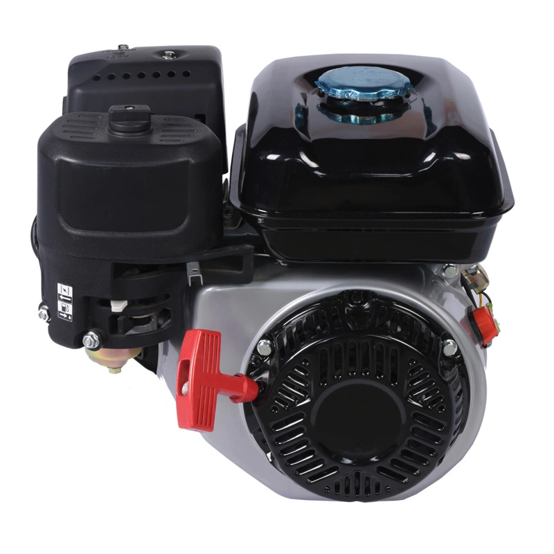 Extec 163cc 196cc 212cc 5,5HP 6,5HP 7HP 8HP GX160 GX200 Gx210 4-Takt-Benzinmotor mit CE-EMV-Zertifikat für Deichsel