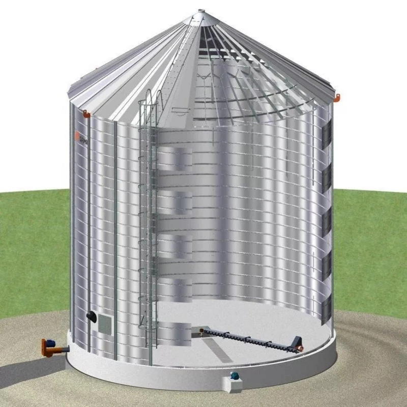 Galvanizing Stainless Steel Grain Storage Silo for Seeds Storage Silo