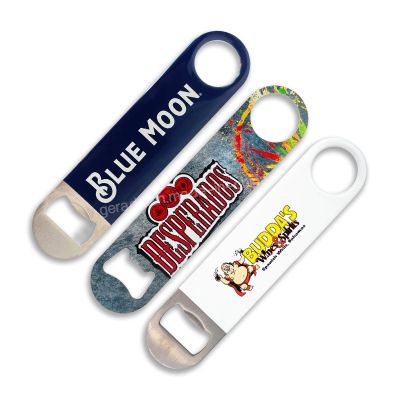 Wholesale/Supplier Bahamas Metal Stainless Steel Beer Bottle Opener with Customized Logo PVC Cover