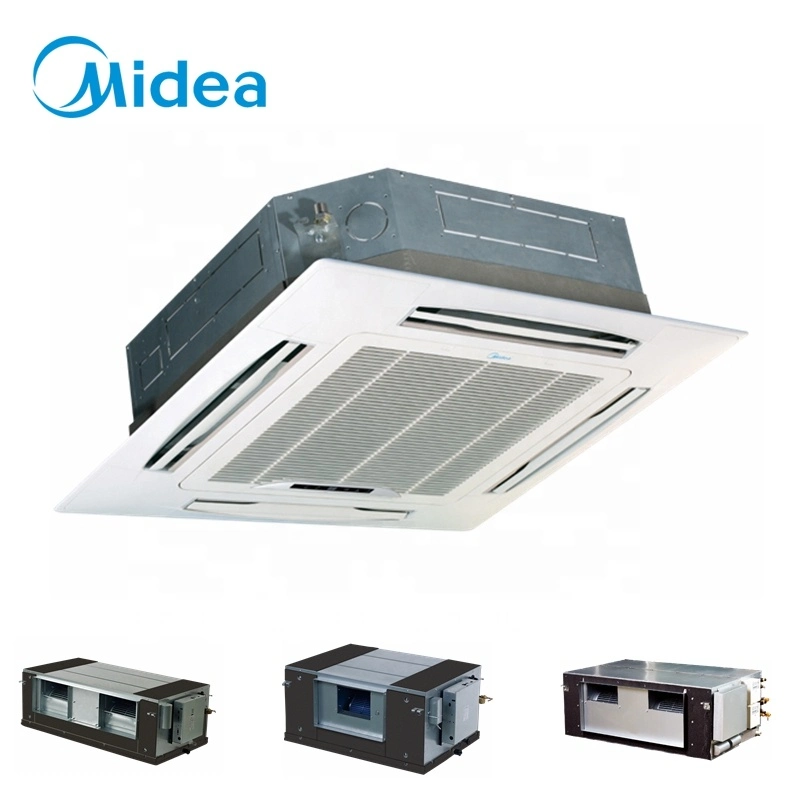 Aire acondicionado Midea HVAC con conmutador automático de voltaje techo 4 Acondicionador de aire de casete de vías