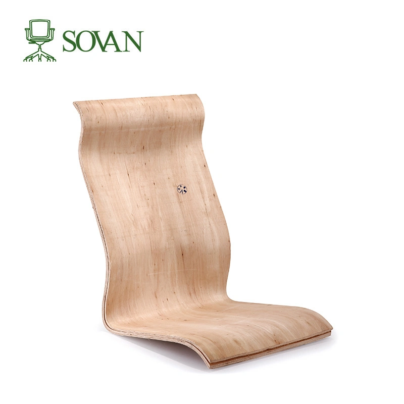 Test de haute qualité BIFMA chaise de bureau à ossature de bois intérieur et extérieur arrière en plastique