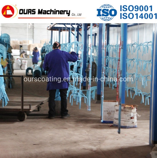 Metal Pipe Powder Coating Production Line, Painting Line