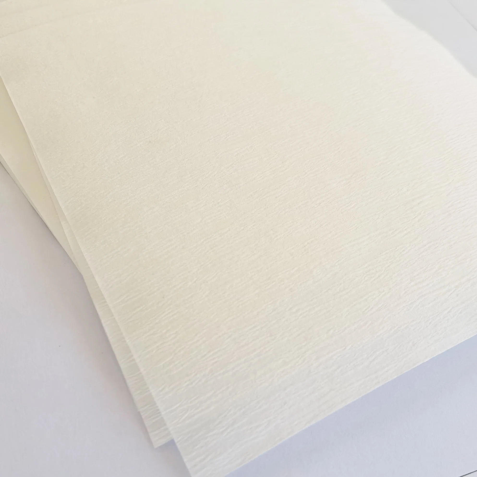 140GSM 750mm * 500mm Soaker Sheets medizinisches Crepe Papier