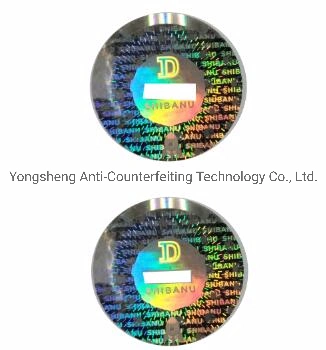 Hot Stamping Hologram UV Invisible Printing Cohiba Packaging Seal Sticker