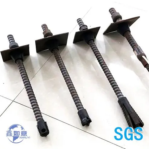 High Strength Tower Crane Reusable Foundation Anchor J Bolts