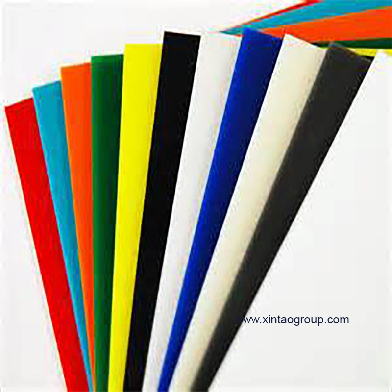 Plastic Extrution Color Acrylic Sheet with MMA Material SGS Non Reflective Plexiglass