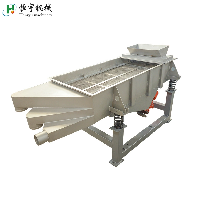 Widely Used Stainless Steel or Carbon Steel Horizontal Mobile Sand Linear Rectangular Vibrating Screen