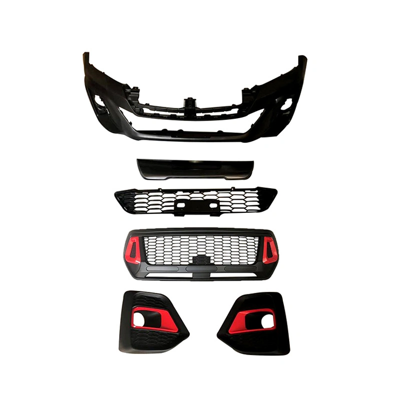 New Car Accessories Front Bumper Facelift Conversion Body Part Kit for Toyota Hilux Rocco 2019+