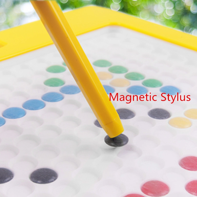 Magnetic Colorful Magnet Beads Magpad DOT Educational Doodle Drawing Board for Kids Toys