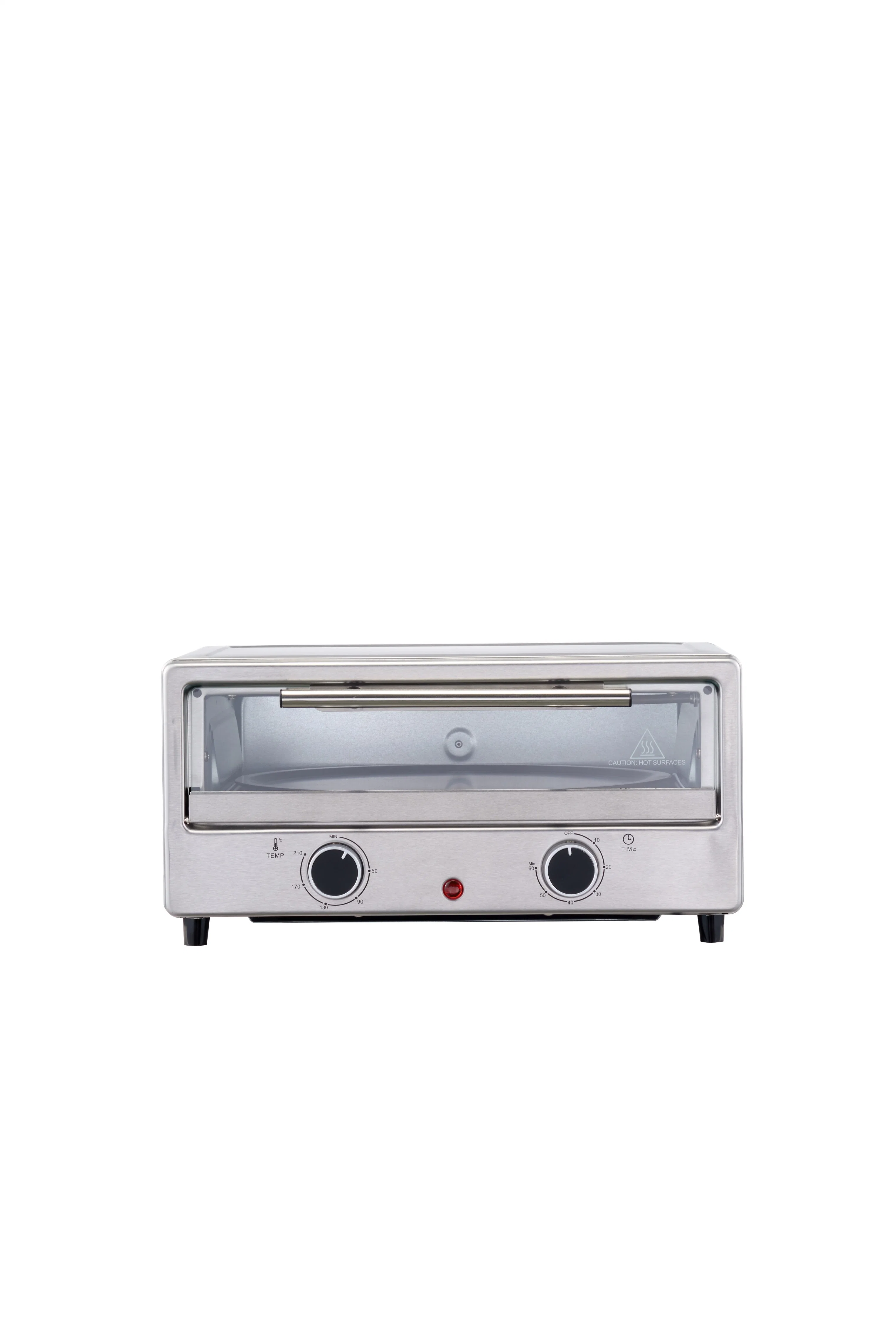 12 Inch New Stainless Steel Toaster Baking Roasted Electric Pizza Oven