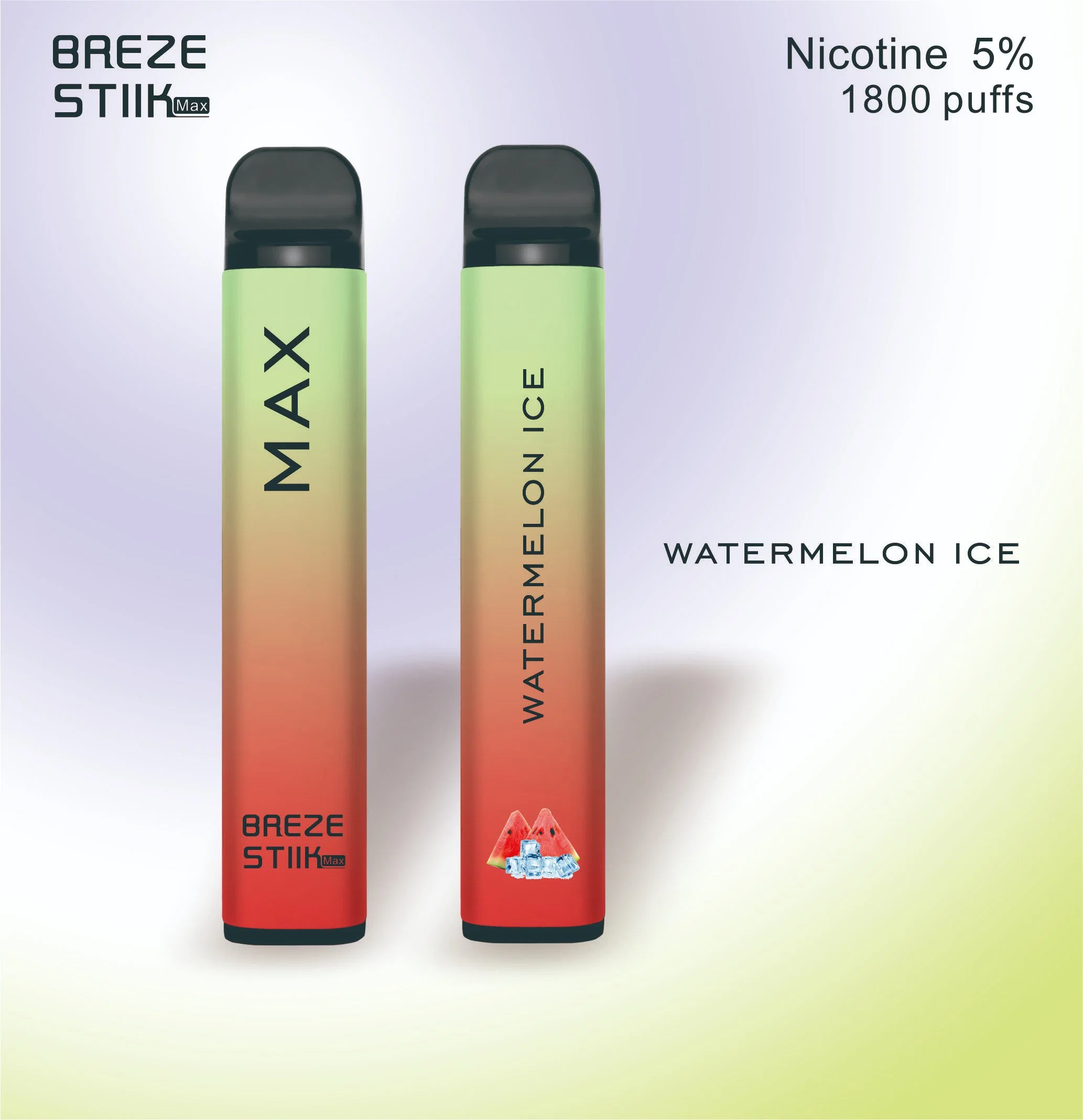 Whoelsale I Vape Device Fruity Flavors for Smoke with 6 Ml 1800 Puffs