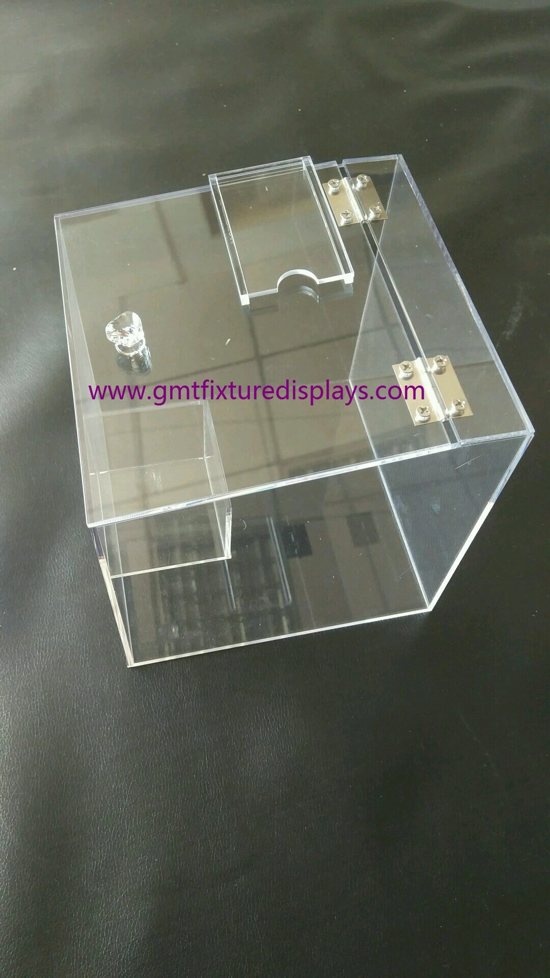Acrylic Candy Box Candy Bin Candy Display Bulk Candy Display Case with Tag Holder