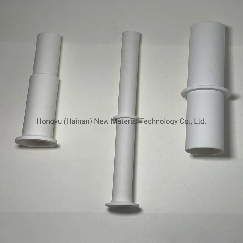 Super Premium Wear-Resistant Glazable Anti-Corrosion Machinable High Temperature Insulation Loop 95%99% Customized and Alumina Ceramic Special-Shap Tube