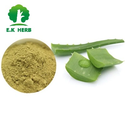 E.K Herb Kosher / Halal preço de fábrica certificado Bulk Aloe Natural Vera Extrato 100% totalmente solúvel em água Aloin 20%-98% Aloe emodin 90%-98% extrato seco do Aloe Vera