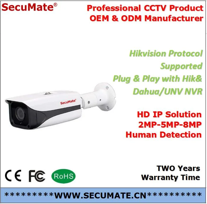 Secumate 2MP Security Ai Smart IP Camera with Human Detection Support People Counting CCTV IP Dome Camera Onvif P2p Poe