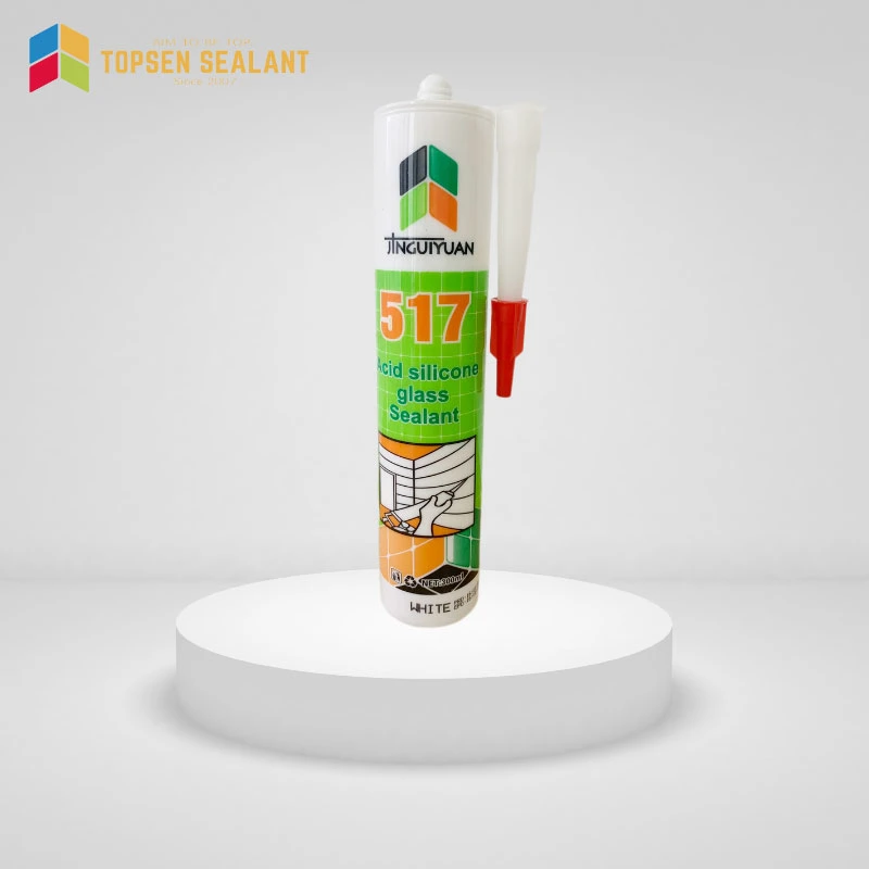 Advanced Acetoxy Gp Silicone Adhesive Sealant for Glasses and Bathroom