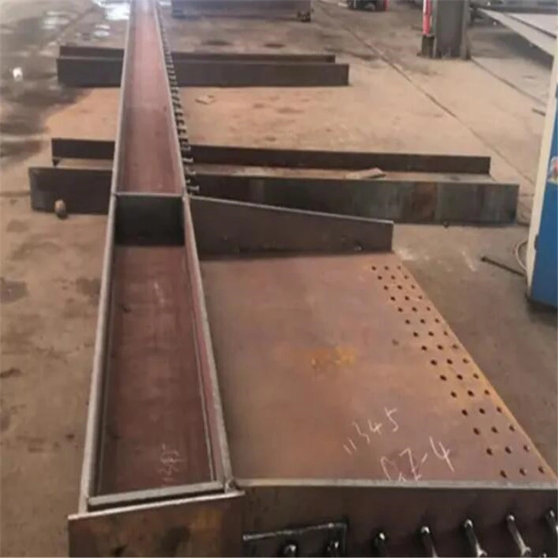 Custom Welded I Beam H Beam Steel Member Fabricator Welding Service for Structural Steel Parts