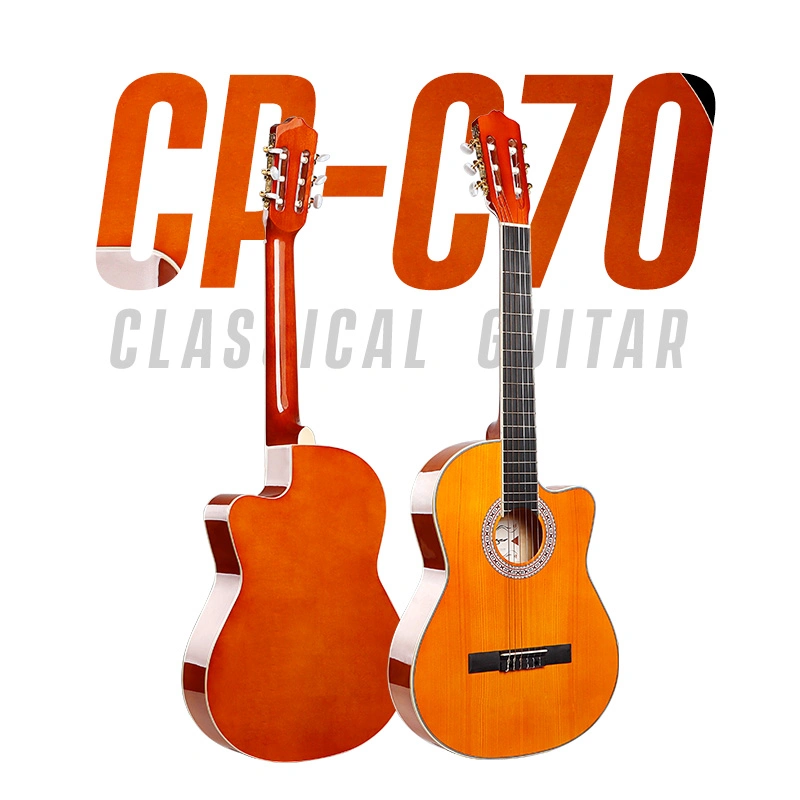 Китай OEM 39 дюйма ультратонкие ели в разрезе нейлоновые строк классическом китайском гитара
